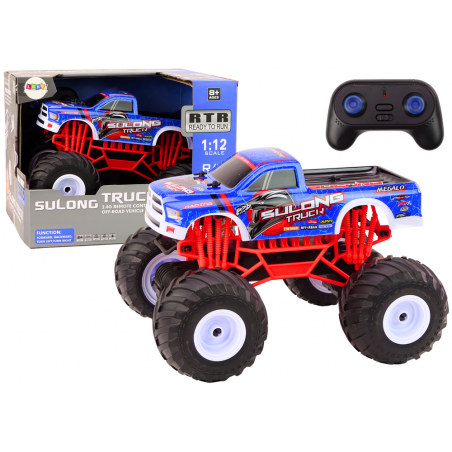 Terep távirányítós autó 2.4G RC 1:12 Truck Blue