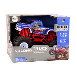 Terep távirányítós autó 2.4G RC 1:12 Truck Blue