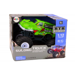 Távirányítós terepjáró 2.4G RC 1:12 Dinosaur Green