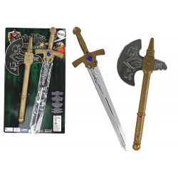 Sword Axe Knight Set Knight Fegyver gyerekeknek