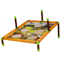 Arcade játék Táskadobó karika 2 az 1-ben dinoszauruszok tábla