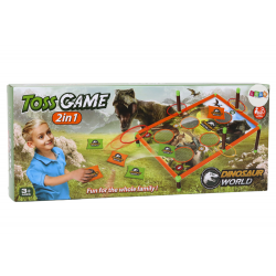Arcade játék Táskadobó karika 2 az 1-ben dinoszauruszok tábla