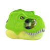 Zöld dinoszaurusz maszk állítható fejpánt Fényhangok