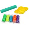 Műanyag készlet Play-Doh 8 Planets formákból, 5 színből