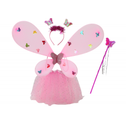 Tündérjelmez Pillangó álruházat Pink Wings