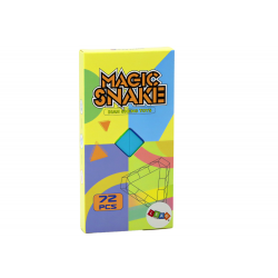 Bricks Arcade Játék Oktatási Színes Kígyó Puzzle 72 db.