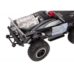 Terep távirányítós rendőrautó RC 1:8