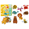 Oktatási Puzzle Állatok Puzzle Angoltanulás 48 db.