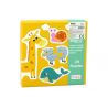 Oktatási Puzzle Állatok Puzzle Angoltanulás 48 db.