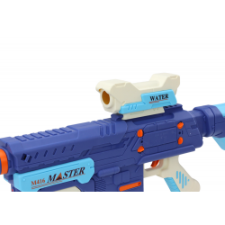 M416 újratölthető vízpuska 500 ml kék