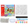 Kreatív barkácskészlet gipszállat mágnesekből