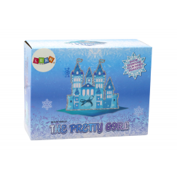 Kozmetikumkészlet Crown Blue köröm sminktokban