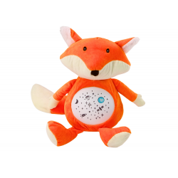 Plüss Teddy Bear alvó lámpák Hangok Éjszakai és nappali üzemmódban Fox