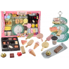 Cukrászda kávézó szett Sweets Figurines Kávétorta 50 db.