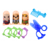 Kreatív Playdough emberek készlete, fodrászszalon-kiegészítők