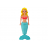 Mermaid Bath Wind Up Water Floating Türkiz Pink Doll MIX