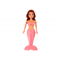Mermaid felhúzó vízben lebegő türkiz sellő fürdőbaba