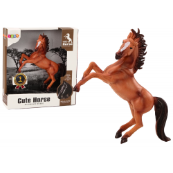 Ló Figura Barna Ló Álló Stable Farm Aranyos Ló