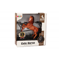 Ló Figura Barna Ló Álló Stable Farm Aranyos Ló