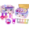 Beauty Set plüss kozmetikai táskában Unicorn körömlakk árnyékok