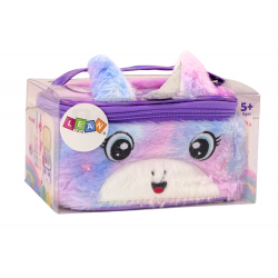 Beauty Set plüss kozmetikai táskában Unicorn körömlakk árnyékok