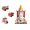 Építőtégla Space Rocket 6in1 Space Vehicles 1000 db.
