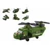 Katonai helikopter blokk készlet Military Green 1000 db
