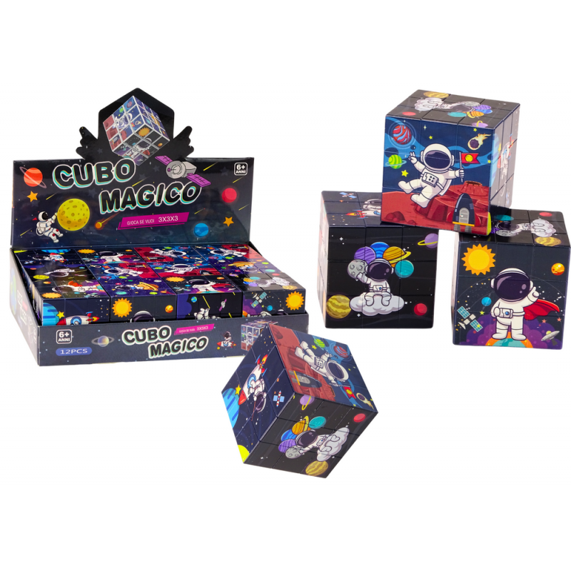 Magic Cube Oktatási Puzzle Space Puzzle Logikai játék