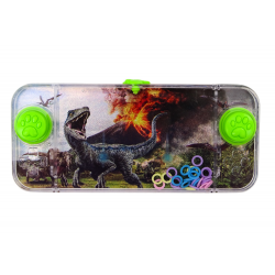 Vízi Arcade játék Dinosaur Carnotaurus konzol pad zöld