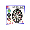 Kétoldalas Mágnestárcsa Racket Darts 6db