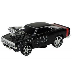 Távirányítós autó 1:18 Drift 360 Lights Black Sounds