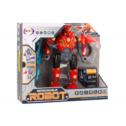 Csavarozó Robotfegyver Fúró Csavarhúzó Fényhang Piros