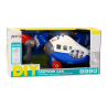 Rajzfilm Airplane Twisting Wings DIY Blue