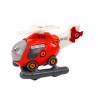 DIY Turning Cartoon Helikopter Red