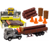 Wood Truck Truck Trailer 1:24 Farönk Hangok Fények