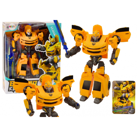 Auto-Robot 2in1 Transformation Sporty Yellow