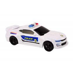 Auto-Robot 2in1 Transformation Police Car White
