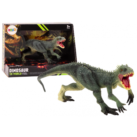 Dinoszaurusz gyűjthető figura Gigantosaurus zöld 1db