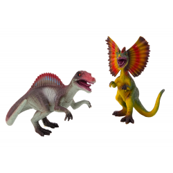 Dinoszaurusz figurák Spinosaurus Dilophosaurus szett 2 részes