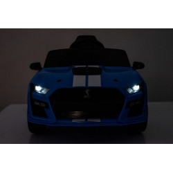 Ford Mustang GT500 Shelby Blue akkumulátoros jármű