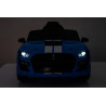 Ford Mustang GT500 Shelby Blue akkumulátoros jármű