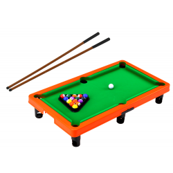 Mini biliárd arcade asztali játék 3 cues háromszög labdák