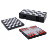3 az 1-ben játékkészlet mágneses asztali sakkdáma Backgammon