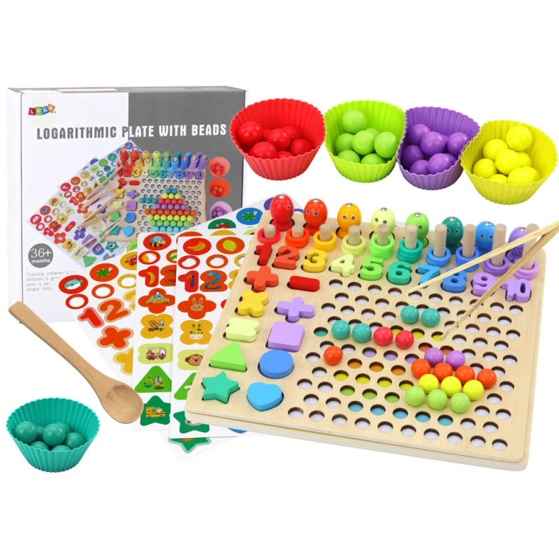 Fa Puzzle tanulás Számlálás Válogató Horgászat