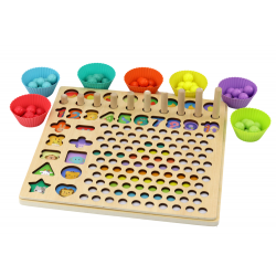 Fa Puzzle tanulás Számlálás Válogató Horgászat
