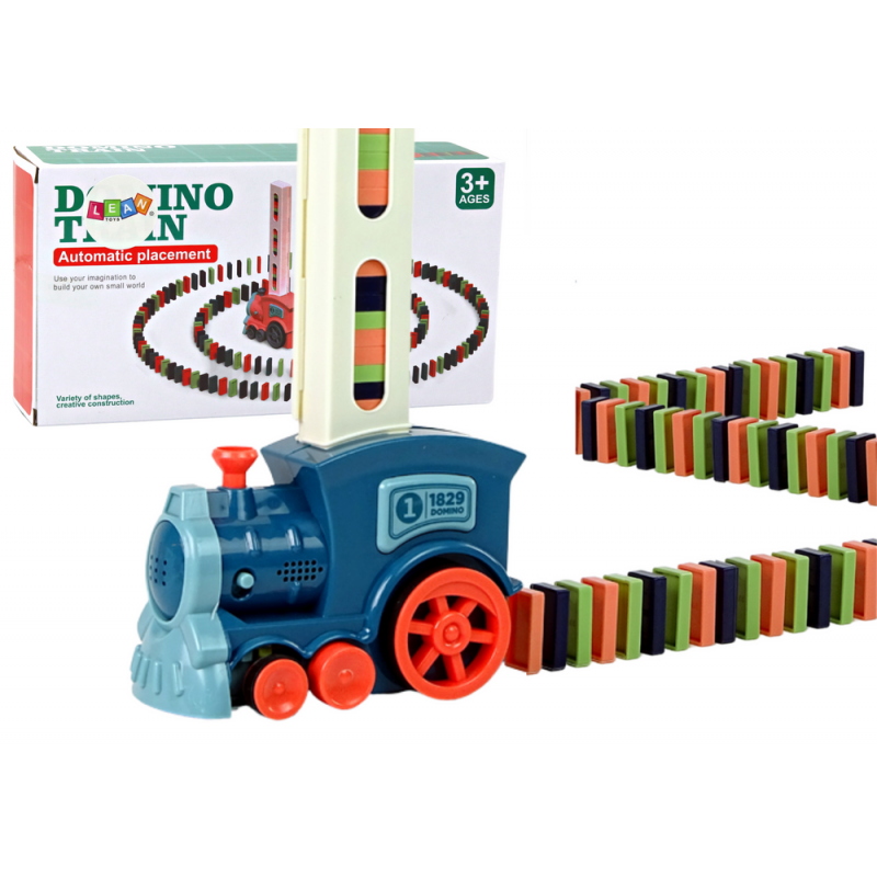 Domino Train Locomotive Puzzle színes hang
