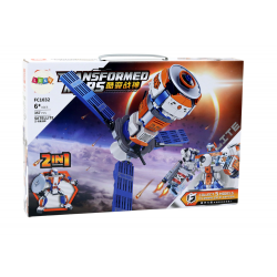 Space Construction Bricks Satellite 2in1 Robot 357 db. Világegyetem