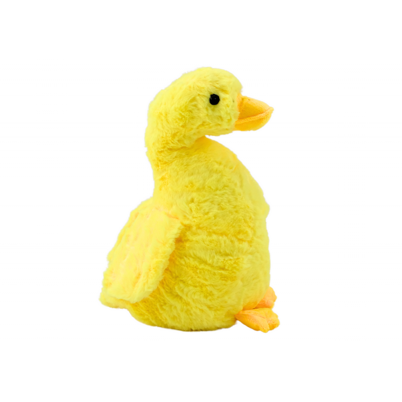 Sárga plüss liba kabalája ennivaló plüss kacsa 30cm