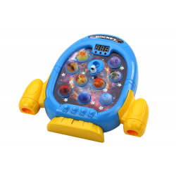 Arcade játék Wac A Mole Planets Rocket 6 mód Fények Hangok Füst