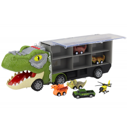 Dinosaur Truck Transport Springs 6db Lights Sounds Green